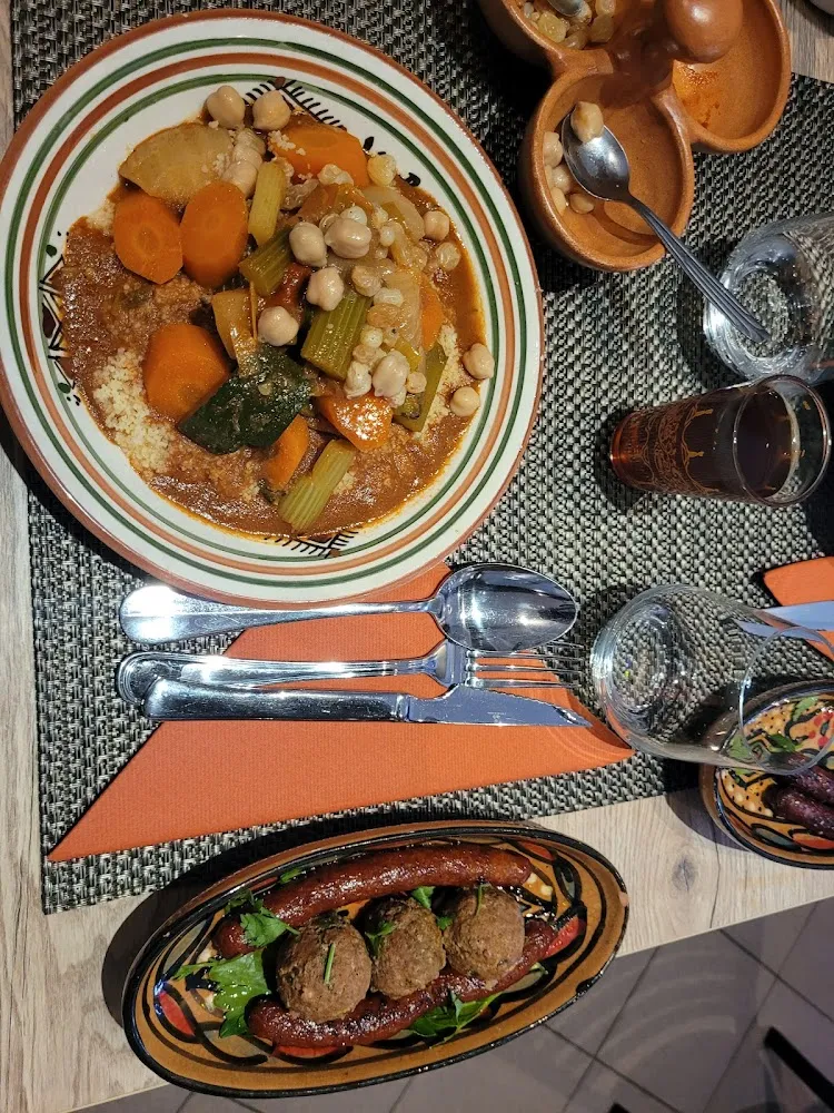 Couscous Boulettes Merguez